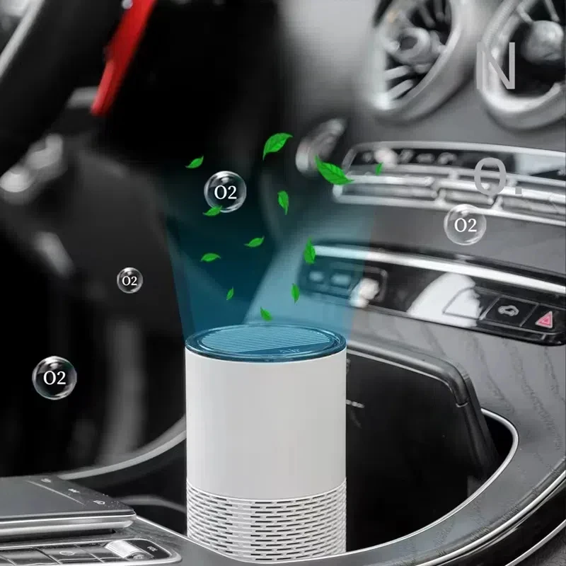 جديد المحمولة أنيون تنقية الدخان فلتر الهواء USB ص...