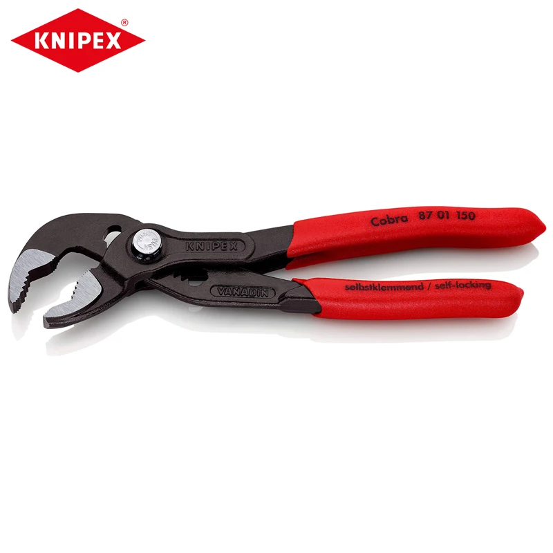 Knipex 87 01 150 Pinze Per Pompa Dell'Acqua Cobra Strumento Per Prestazioni Di Precisione Da 6 Pollici