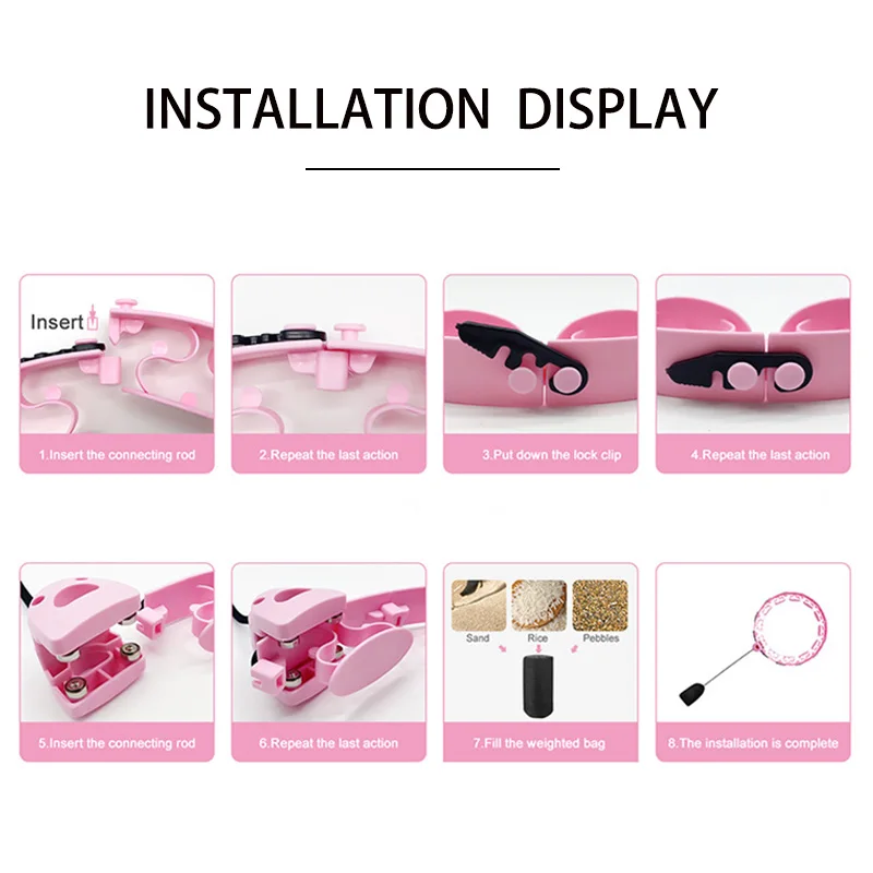 Adjustable Sports Hoop Fitness Training Equipment