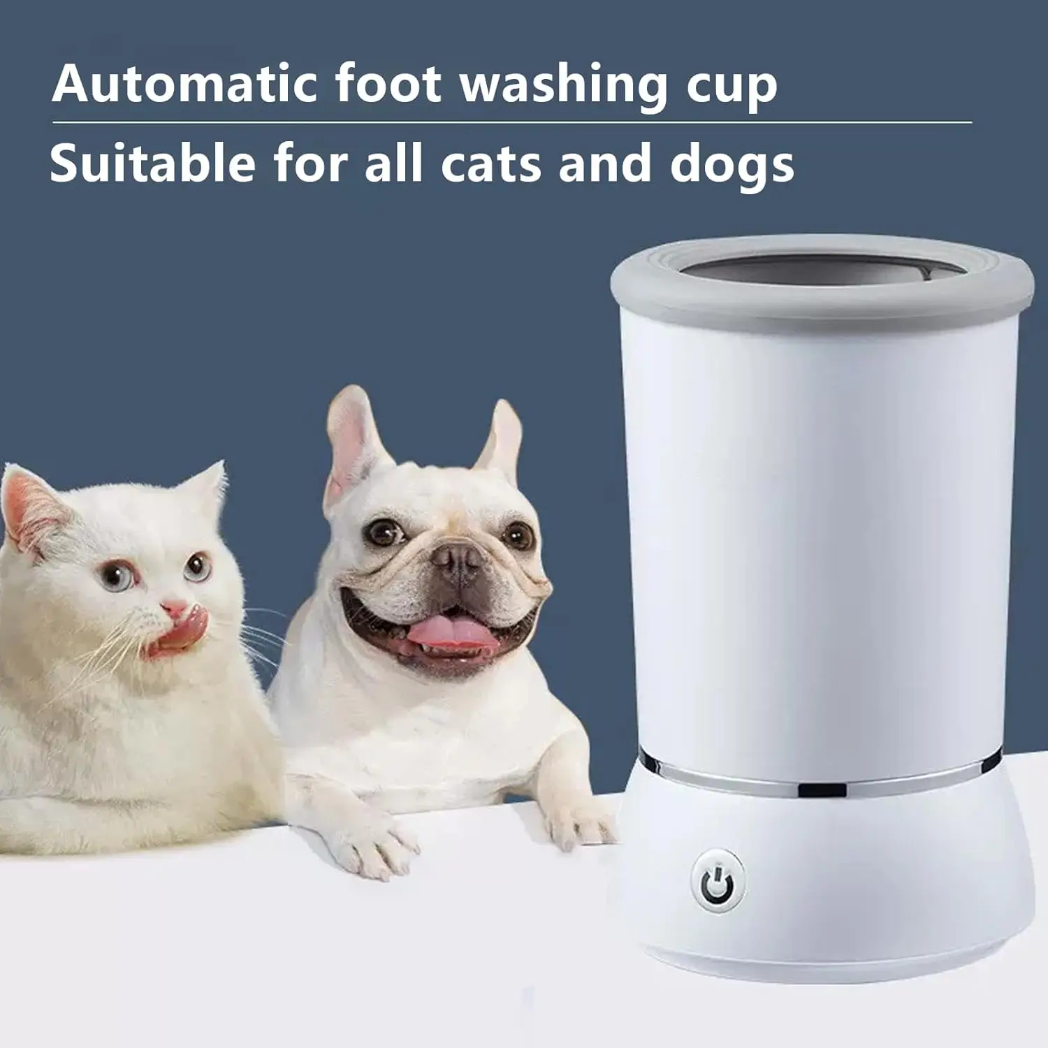Electric Dog Paw Cleaner USB Rechargeable Claw Care Washing Cup