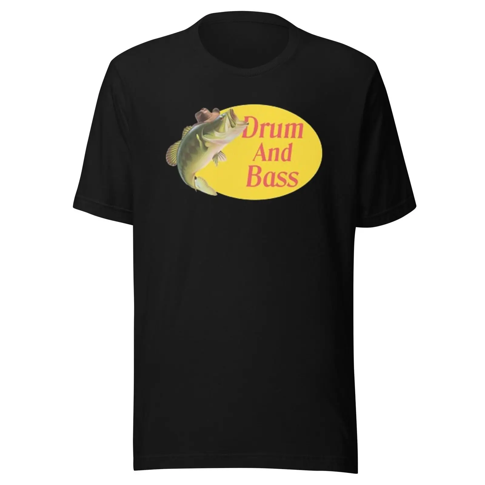 

Outdoors T-shirt Drum And Bass Short Sleeve 100% Cotton Crew Neck Unisex Top