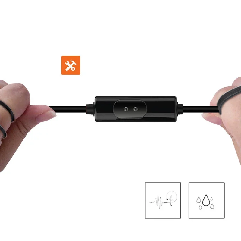Ultra Bass Wired In-Ear Earphones with Mic - Enhanced Sound for Music, Gaming, and Calls