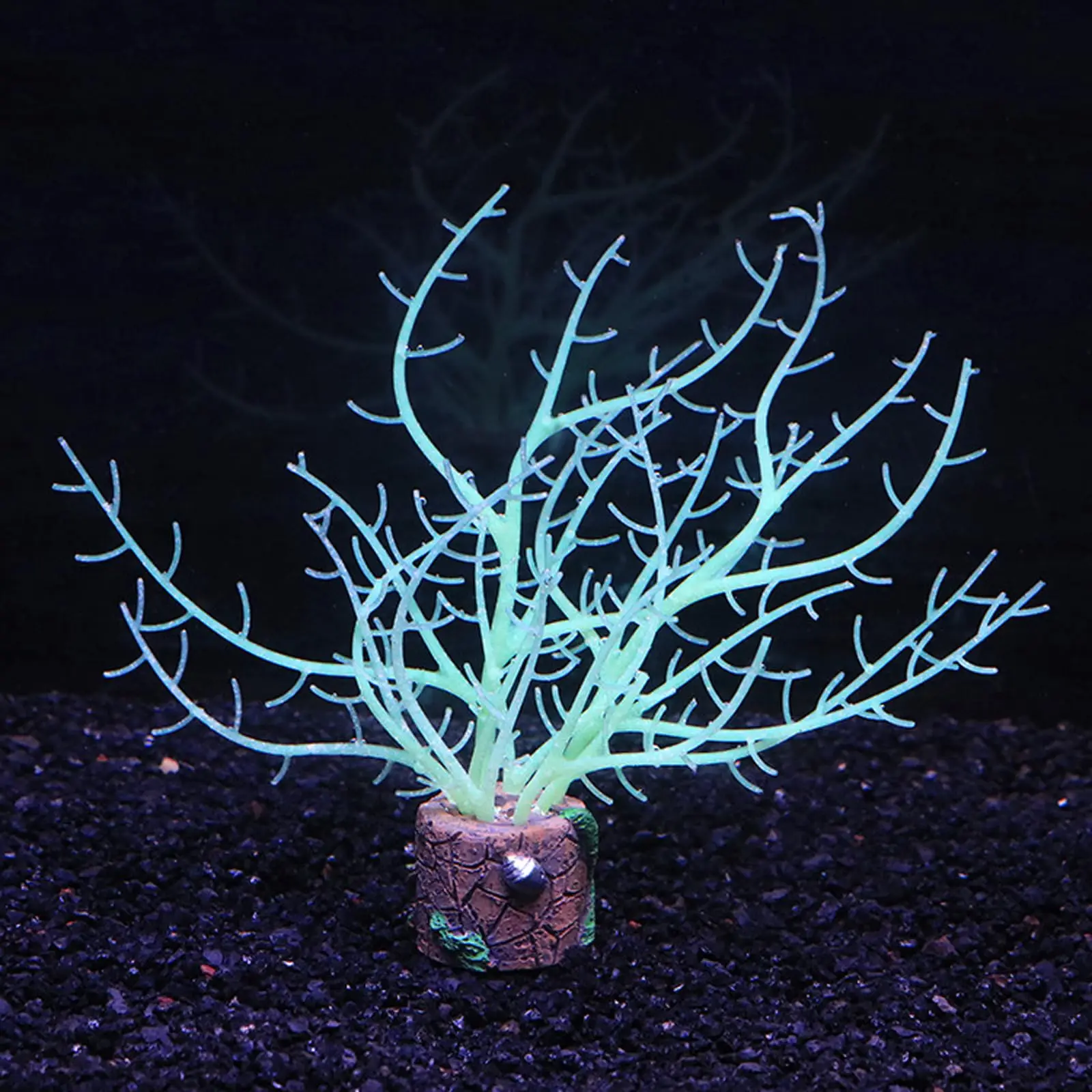 Luminous Silicone Sea Anemone Aquarium Decor Ornament