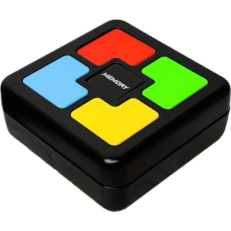 Handheld Memory Game Lights Sounds Educational Brain Teaser Toy for Youngsters