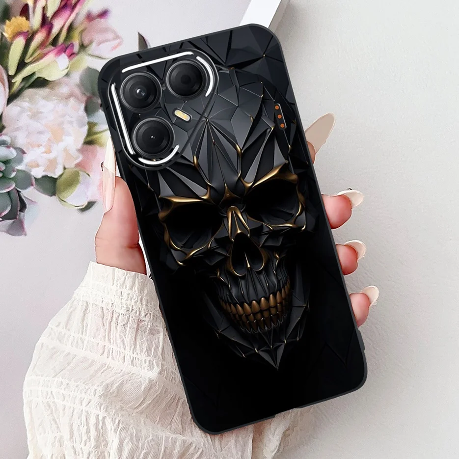 Stylish Painted Soft Silicone Phone Case Cover