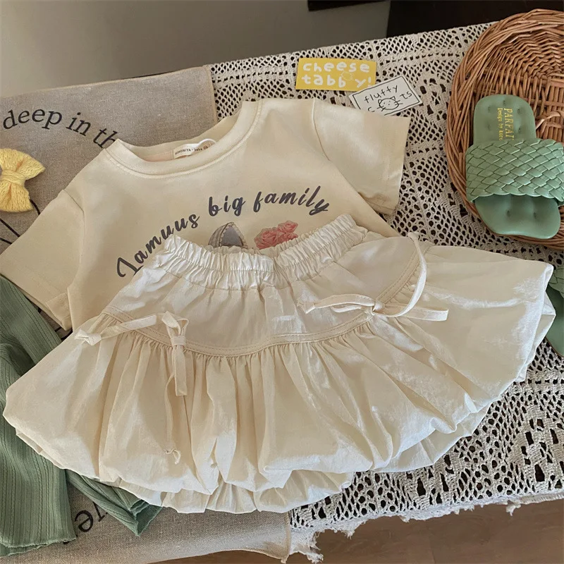 

Girl Culottes Korean Style Children Wear 2024 New Summer Girls Fashion Half Culottes Korean Style Fashion Baby Girl Wear Skirts