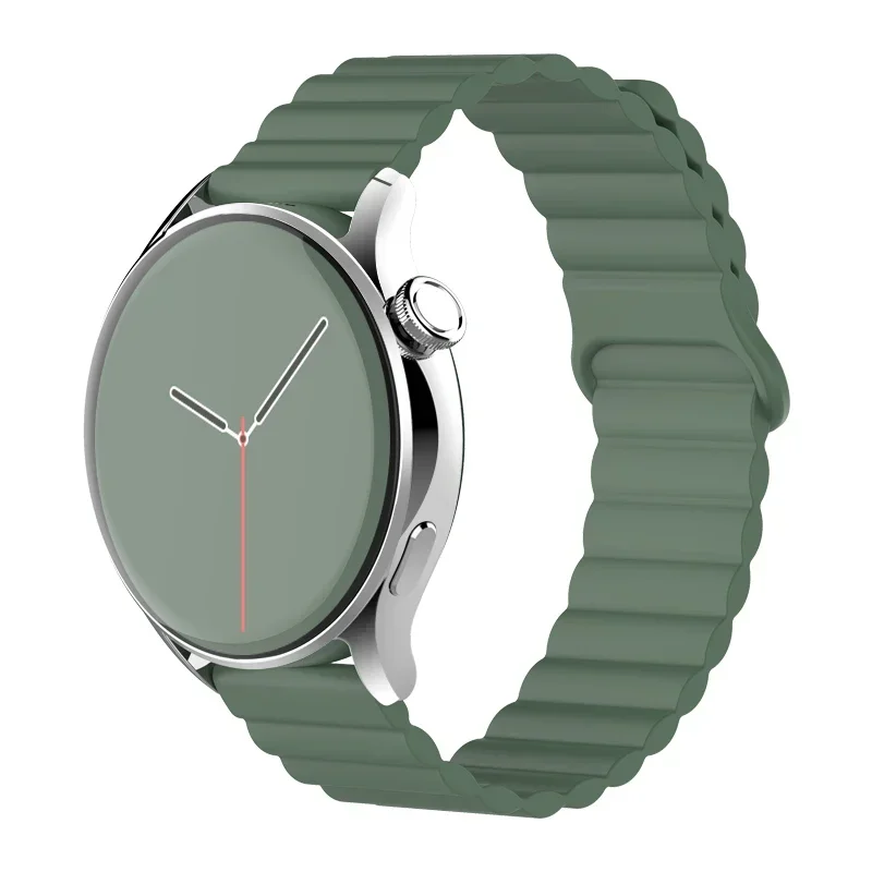 Magnetic Silicone Strap Bracelet - Premium Universal Fit