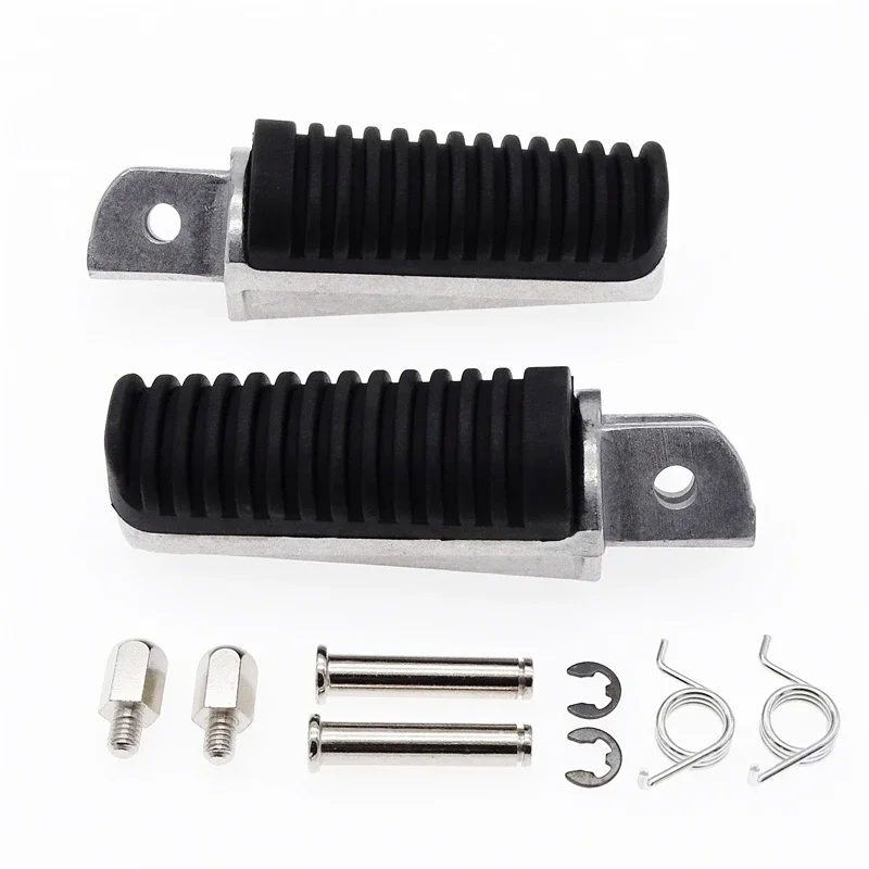 Motorcycle Front Footrest Foot Pegs Anti-Slip Pedals Yamaha FJR1300 FZ1 FZ6 FZ6R FZ400 XJR 1200 1300 motorcycle accessories motorcycle foot pedals motorcycle footrests