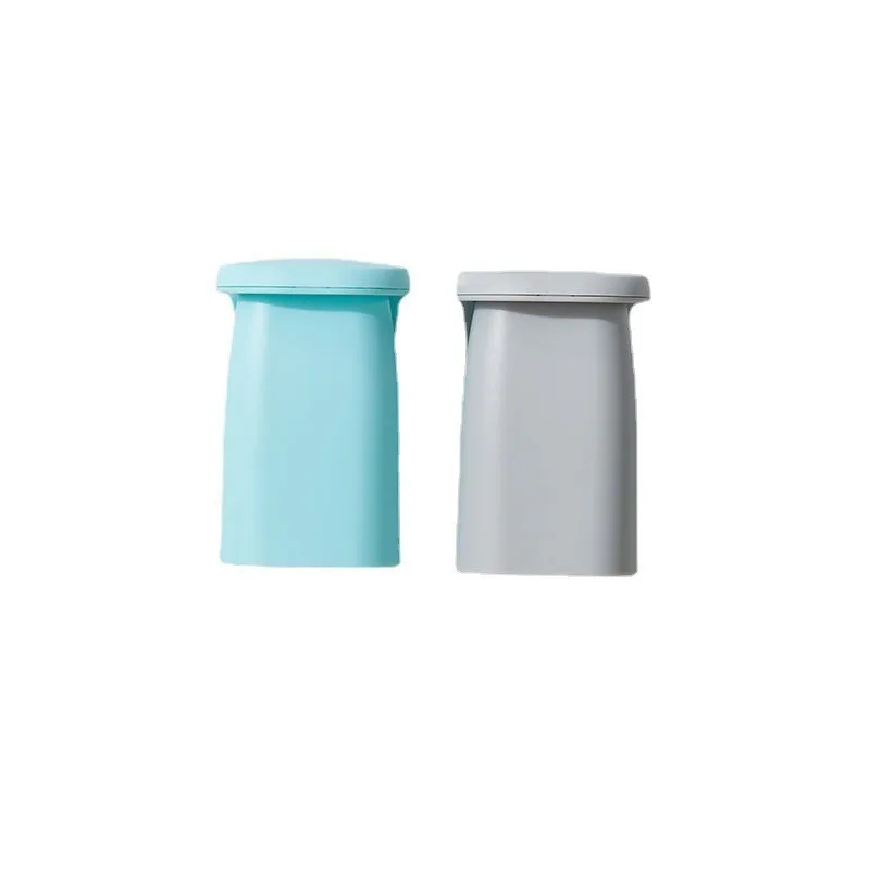 Japanese Style Minimalist Magnetic Toothbrush And Mouthwash Cup Holder Image 3