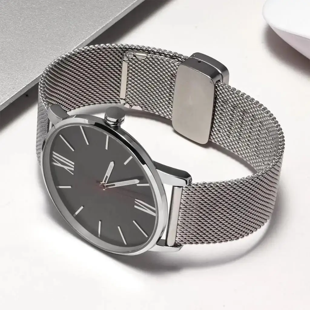 Premium 22mm Metal Mesh Magnetic Strap - Universal Fit