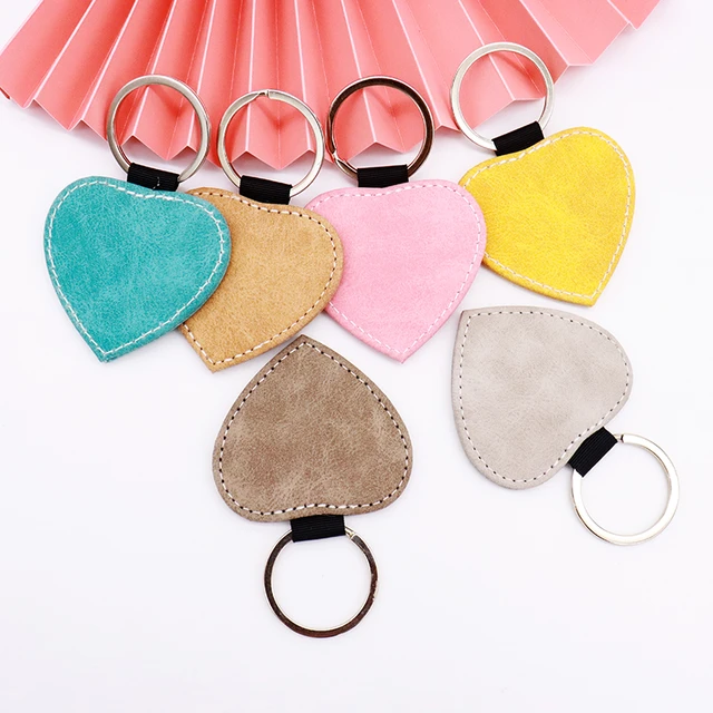 Leather Heat Transfer Keychain Kit