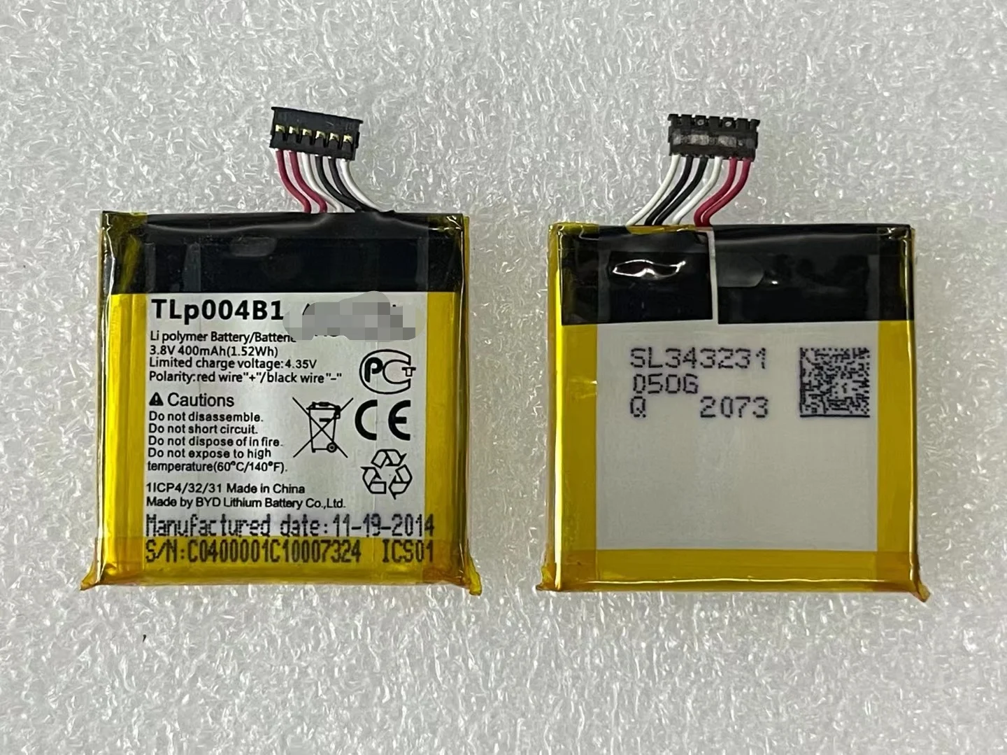 

Оригинальный Новый Сменный аккумулятор для смарт-часов TLP004B1 для Alcatel TLp004B1 400 мАч Высококачественный аккумулятор для смарт-часов