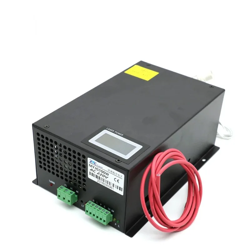 

QDLASER MYJG-100W CO2 Laser Power Supply 100W LED Monitor for Co2 Laser Engraving and Cutting Machine