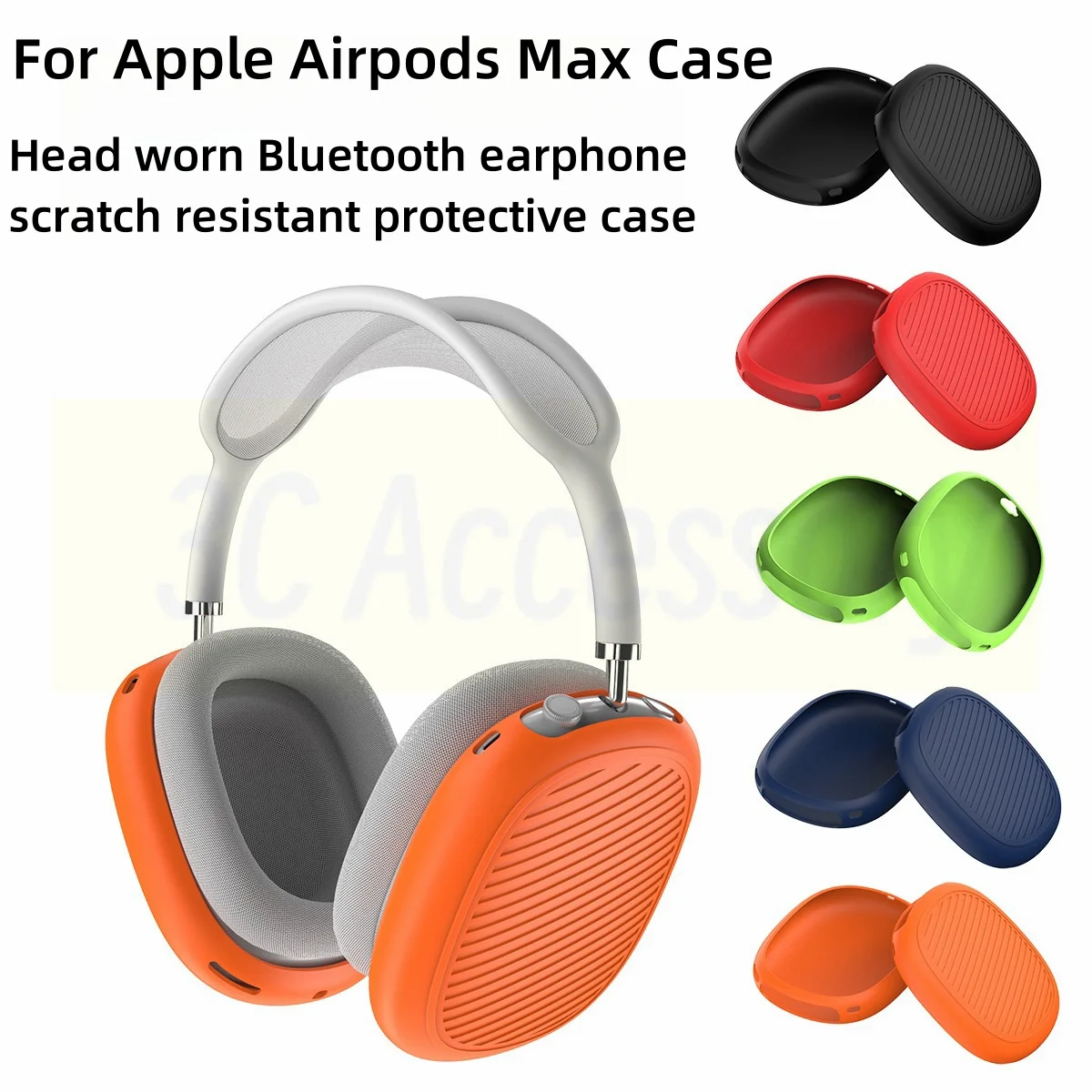2023 Nuovo Per Apple Airpods Max Case Head Weared Bluetooth Auricolare Custodie Protettive Antigraffio Per Apple Airpods Max Cover