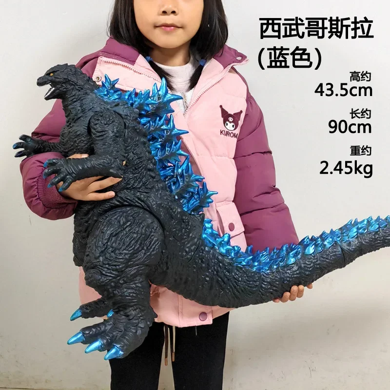 thumbnail image 1 of Figura de acción de PVC de Godzilla Monster Gk, dinosaurio grande súper móvil de 55 cm, modelo de anime coleccionable de escritorio, juguetes, figuras de regalo, 1 of 5