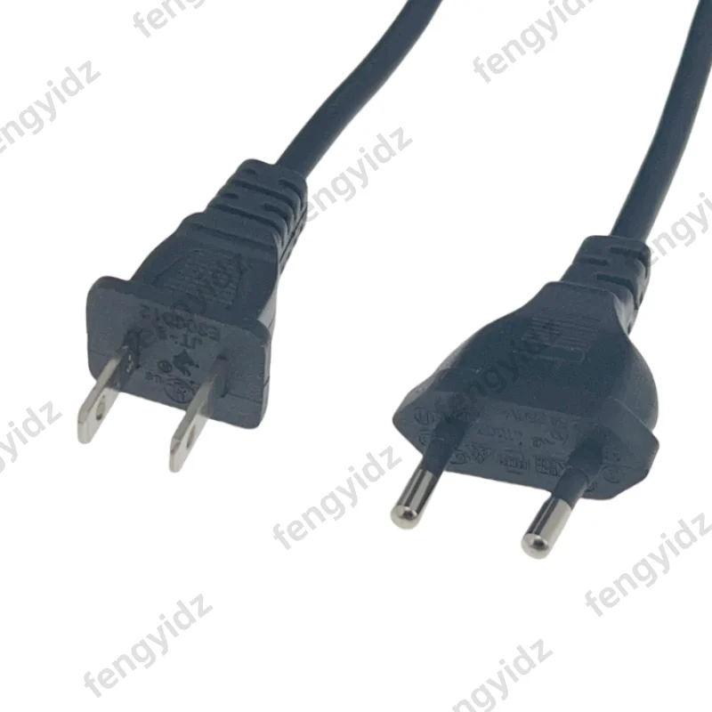 Universal 2-Prong to IEC320 C17 Power Adapter Cord