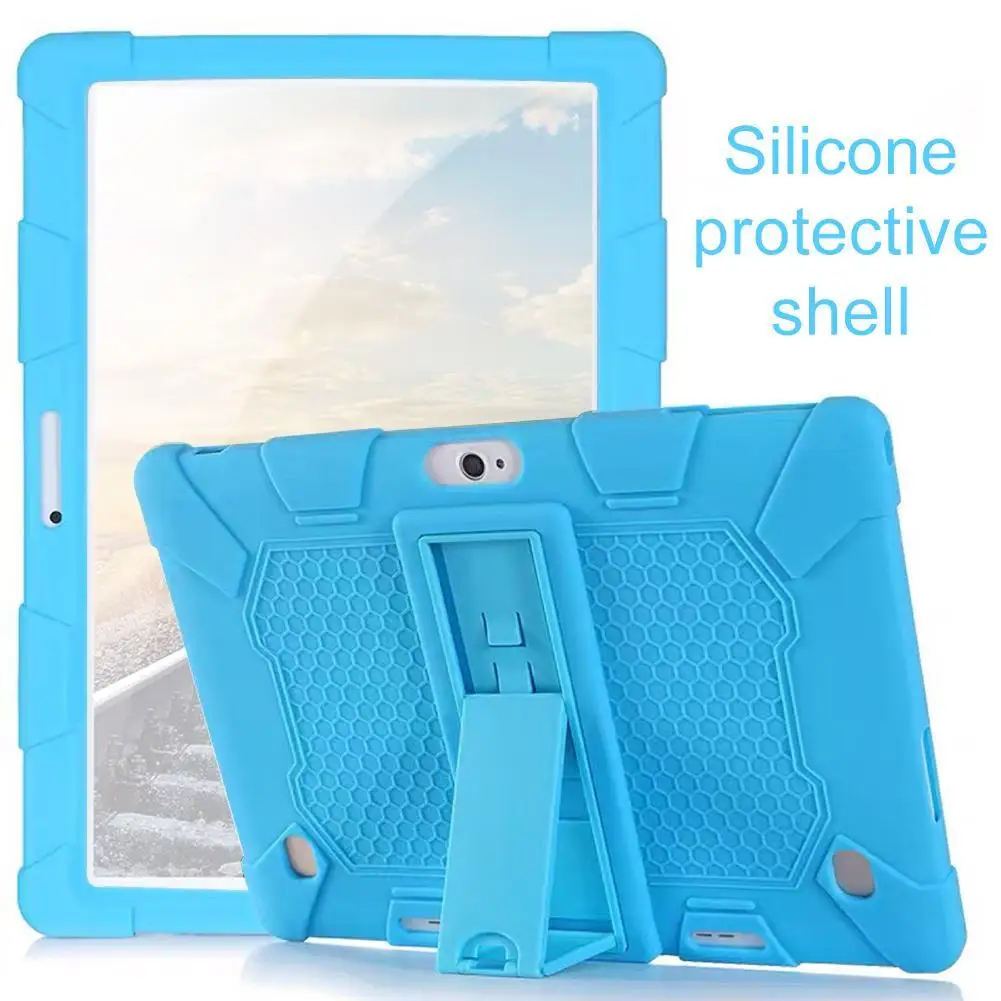 Universal Soft Silicone Case para Tablet, Shockproof