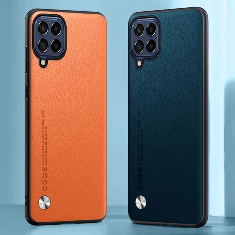 EUCAGR الفاخرة بو الجلود القضية لسامسونج غالاكسي M...