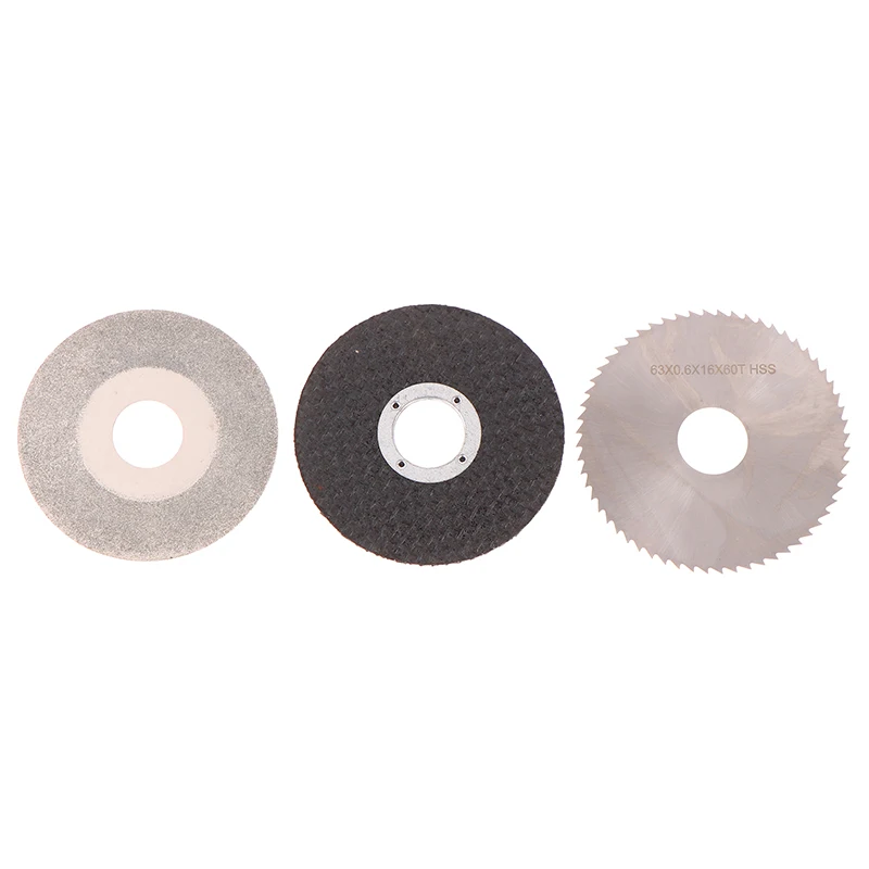 Mini Multifunctional Table Saw Blade 2.5inch Diameter 63mm Emery Resin Saw Blade Electric Saw Blade DIY Power Tools