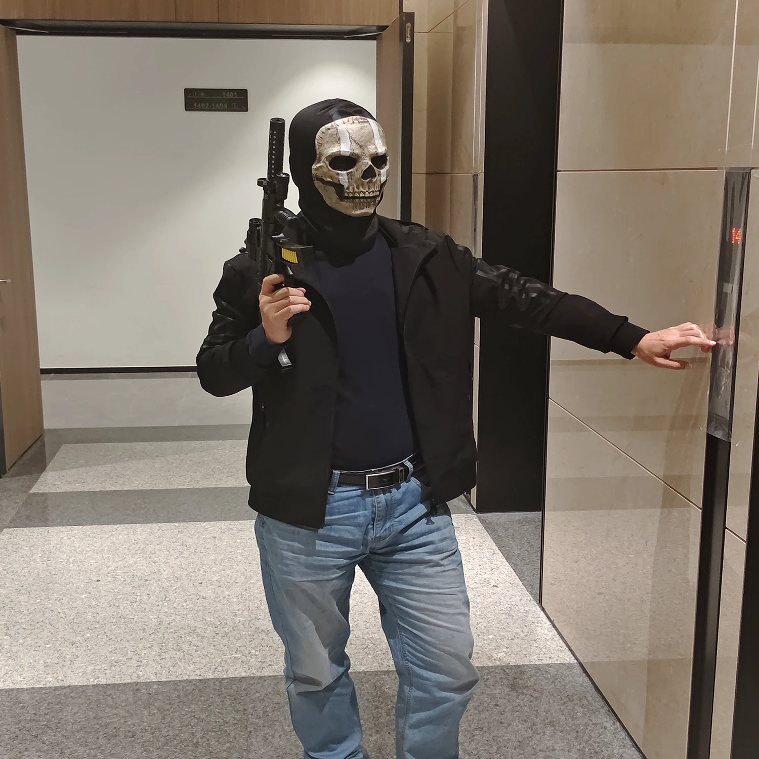 Full Face Mask Unisex Call Of Duty Ghost Skull Full Face Skeleton Mask