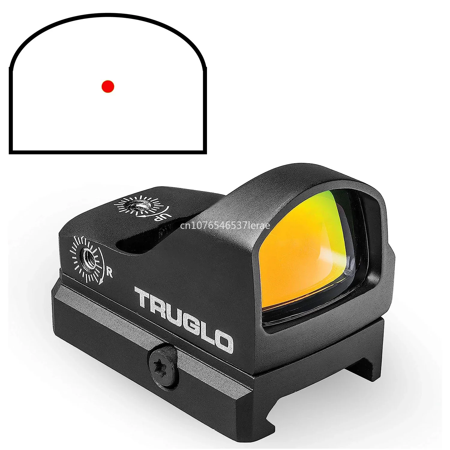 Truglo Tru-Tec 3 MOA レッドドットサイト TG8100B TRUGLO TG8100B 3MOA RED DOT UNBOXING - YouTube