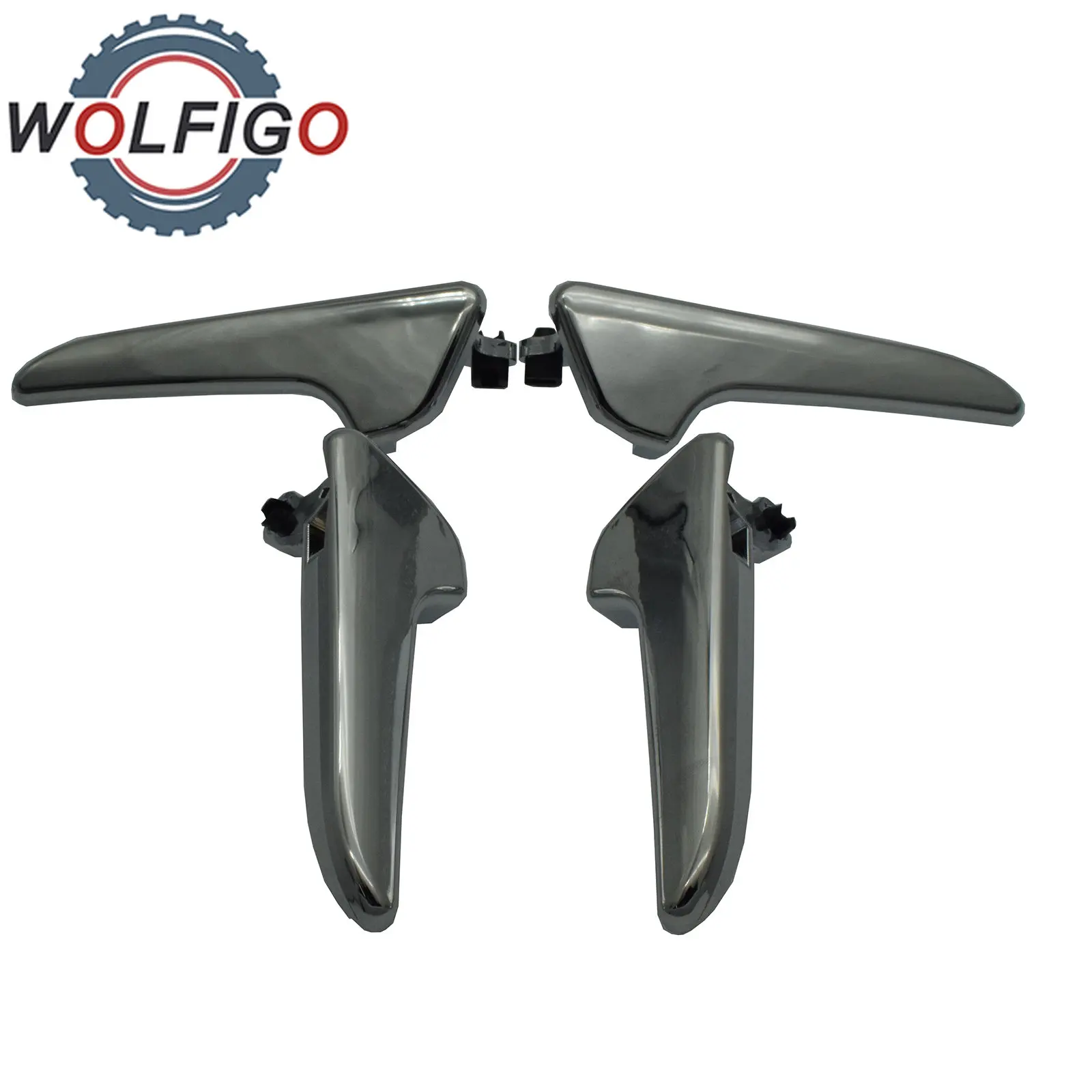 Car Inner Door Handles Chrome Plate For Mercedes Benz A B Class W169