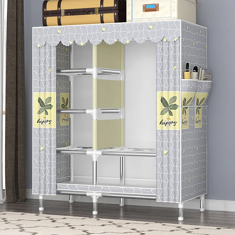 تجميع الملابس النسيجية الاقتصادية المحمولة خزانة غ...