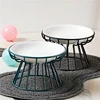 Cat Lift Bowl  Metal Stand Pet Food Snacks Feeding Elevated Feeder Kitten Puppy Dish Dog Supplies Accessories 3