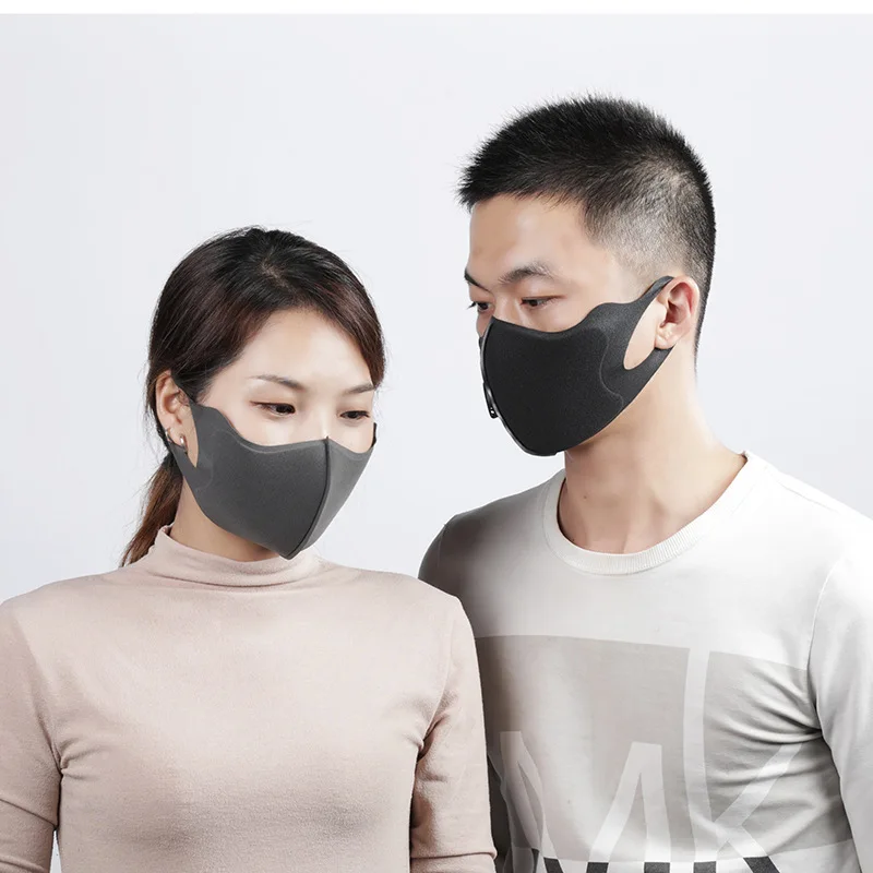 

Cross-border dustproof breathable sponge mask net red new 3d three-dimensional mask adult skin-friendly riding mask wholesale