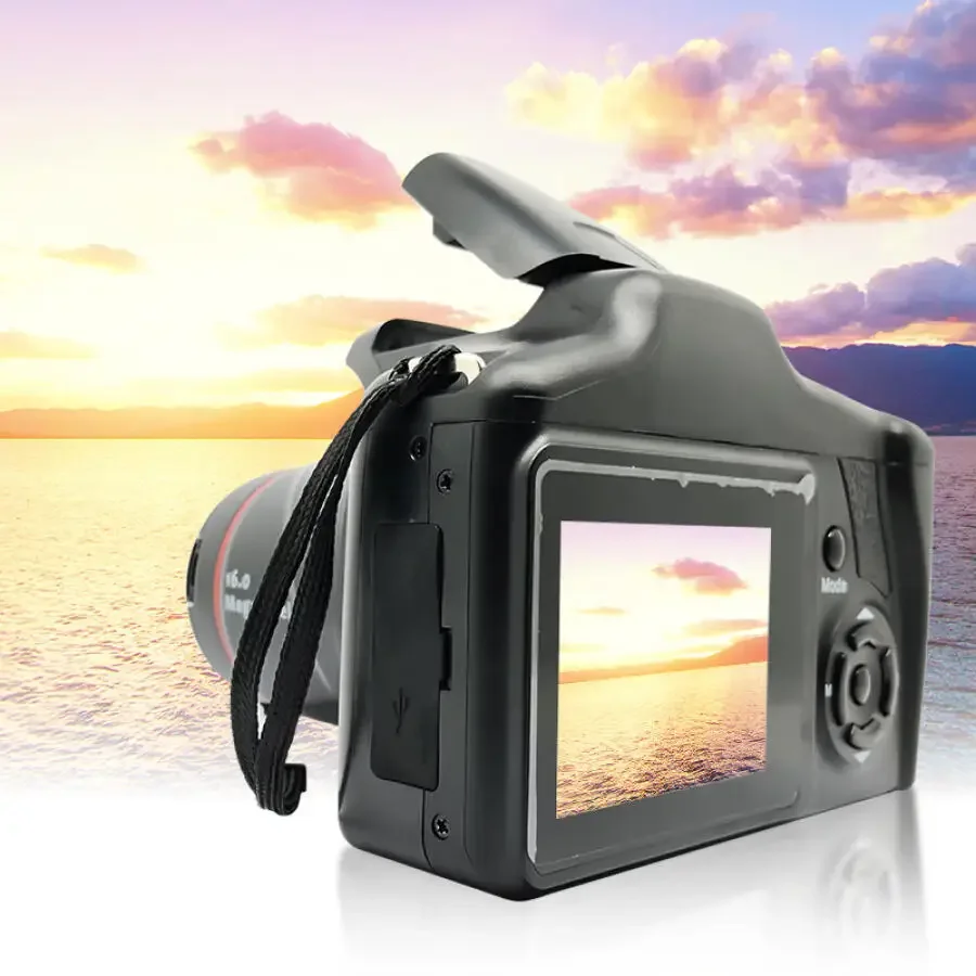4K Digital Photography Camera 16MP Camcorder  Vlog Video Recorder 16X Digital Zoom For Parties Travel - 3