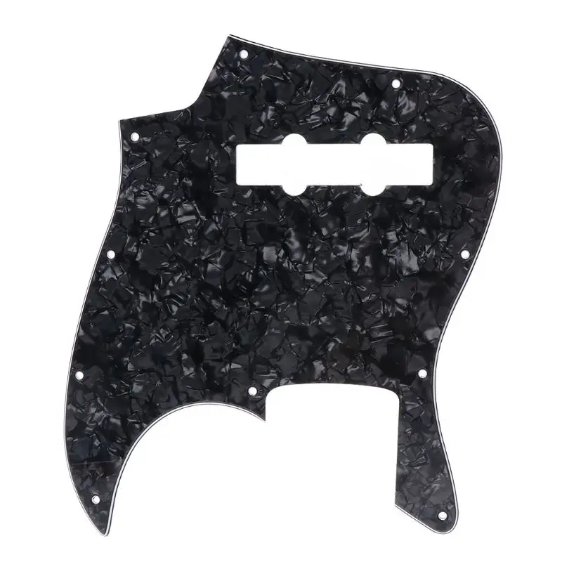 

Black Pear Guitar Standard Pickguard 3 ply Scratch Plate for Jazz Bass