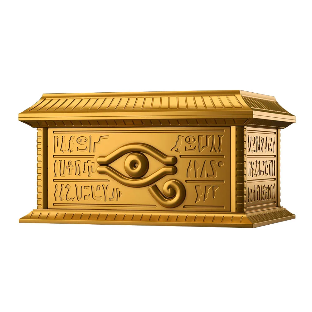 Yu-Gi-Oh Gold Sarcophagus German 3 × The Winged Dragon of Ra Playset 
