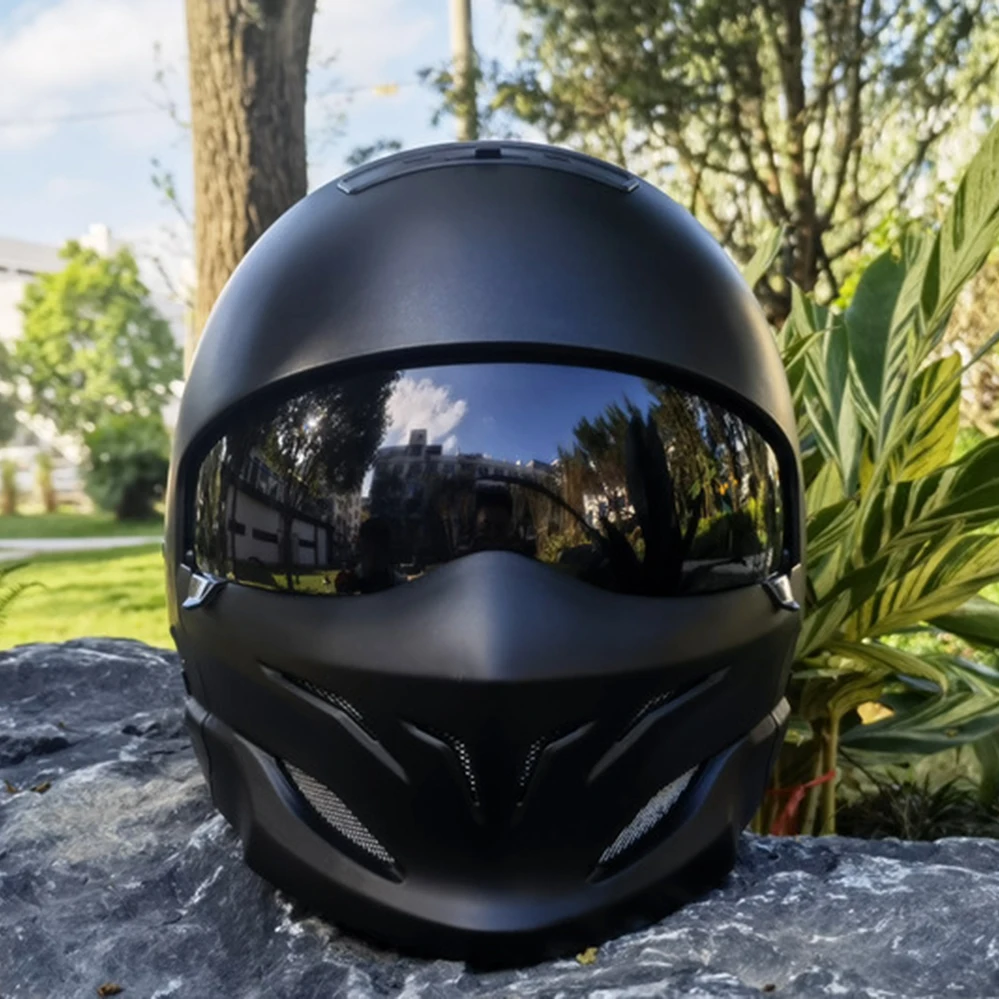 Retro Scorpion Casco Moto Kask Casco Combinato Vintage Capacete De Moto Casco Moto Casque Moto Quattro Stagioni Uomo Donna