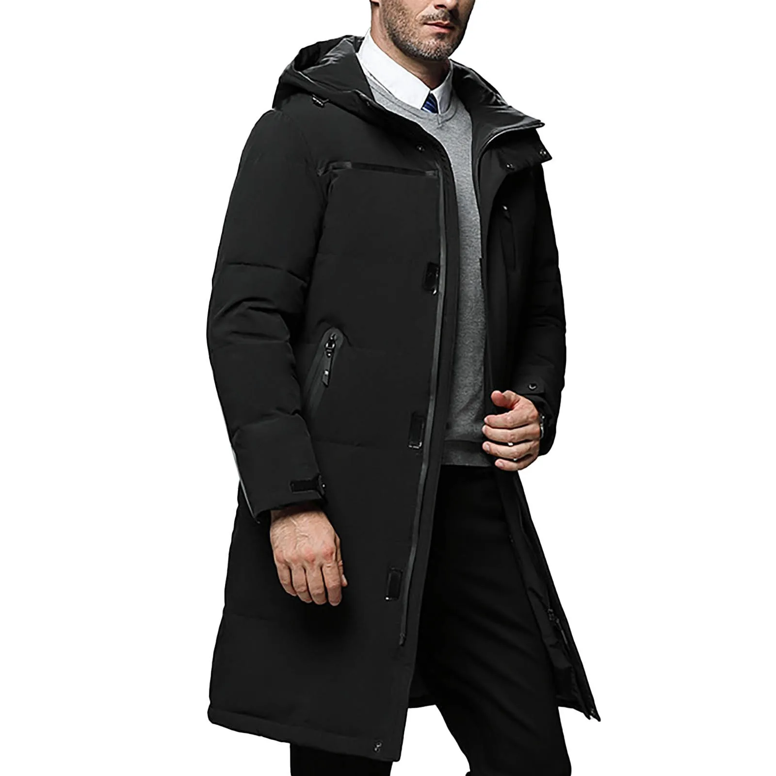 Lightweight Down Padded Jacket for Middle-aged and Elderly Women