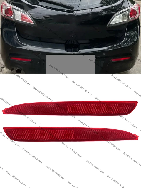 For Mazda 3 BL 2009 2010 2011 2012 2013 For Hatchback For Sedan Rear Bumper Reflector Brake Light Fog Lamp