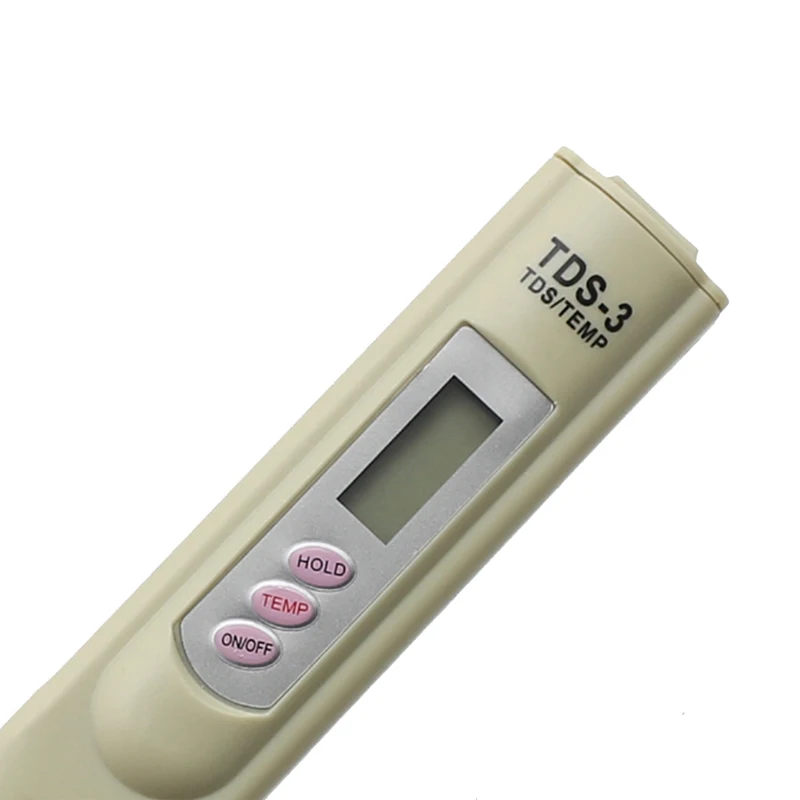 Handheld TDS Digital Water Tester Water Test Pen Quality Analysis Meter Purity Check 0-9999 ppm Measurement