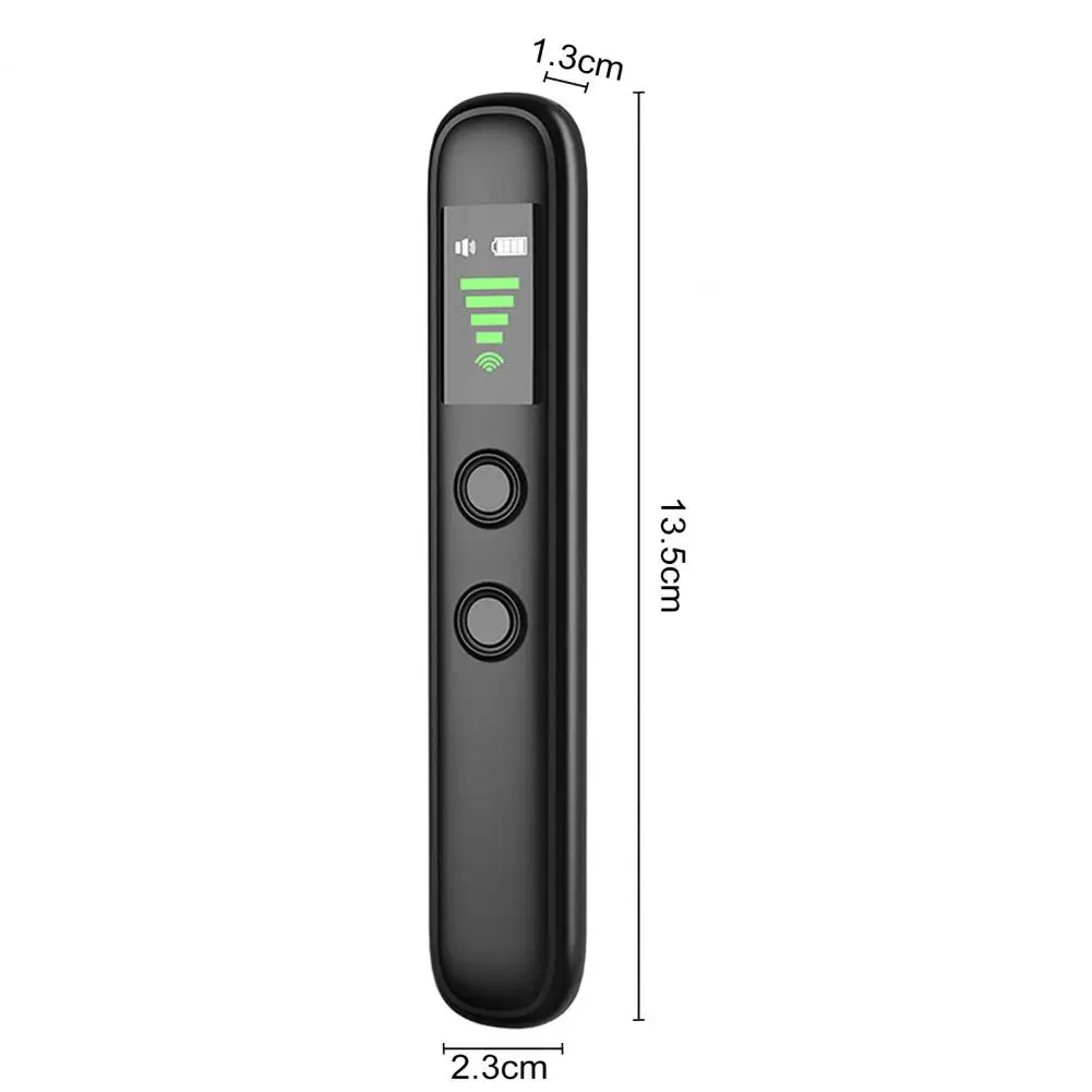 Gps Tracking Detector with Triple Mode Function Advanced Signal Detector with Gps Tracking Finder for Hotels Travel Office