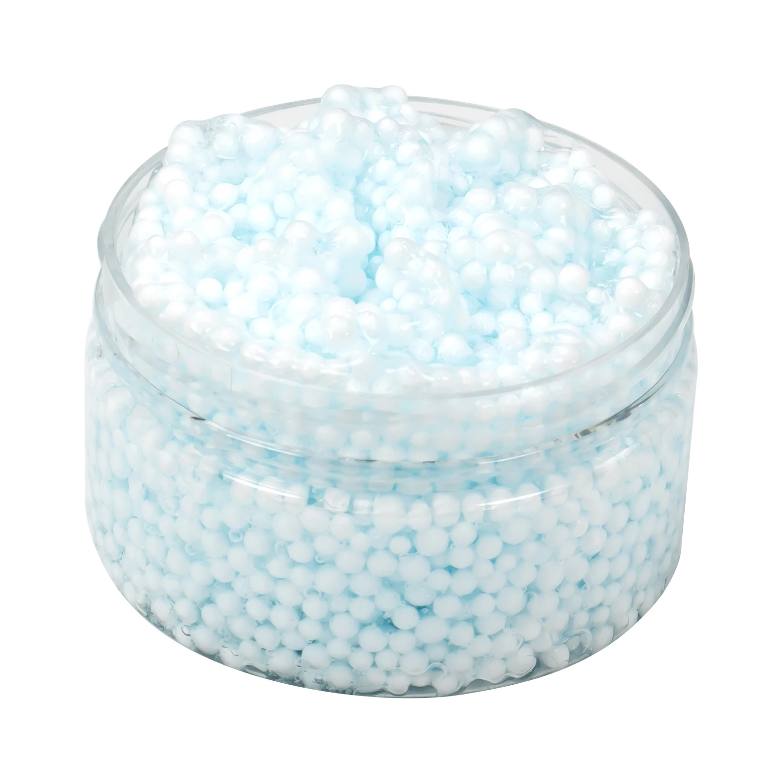 120ml Foam Balls Crystal Slime Kit with Crunchy Beads, Premade Slime Set for Teens, Perfect Stress-Relieving toy Christmas Gift 4