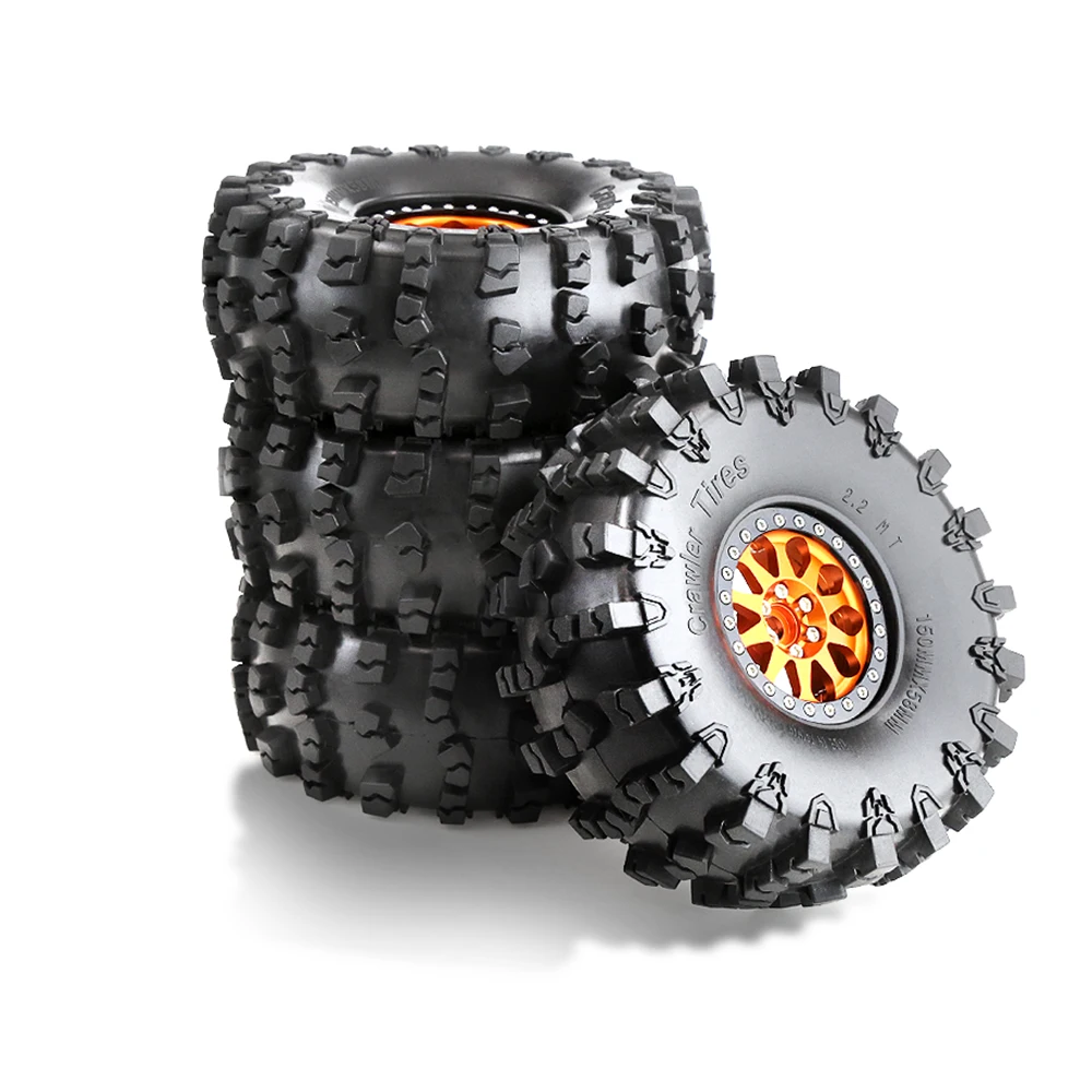 KEEDA 4 Pz/Set Metallo 2.2 "Beadlock Ruote Cerchi Per 1 - Foto 8