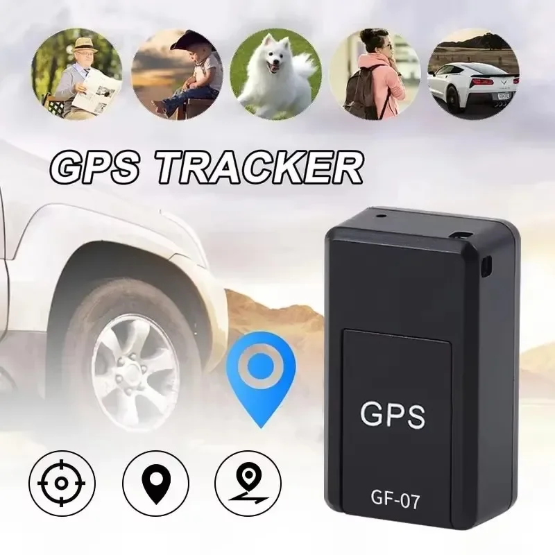 Mini Magnetic GF-07 GPS CarTracker Real Time Tracking Anti Theft Anti Locator Auto Strong Magnetic Mount SIM Message Positioner