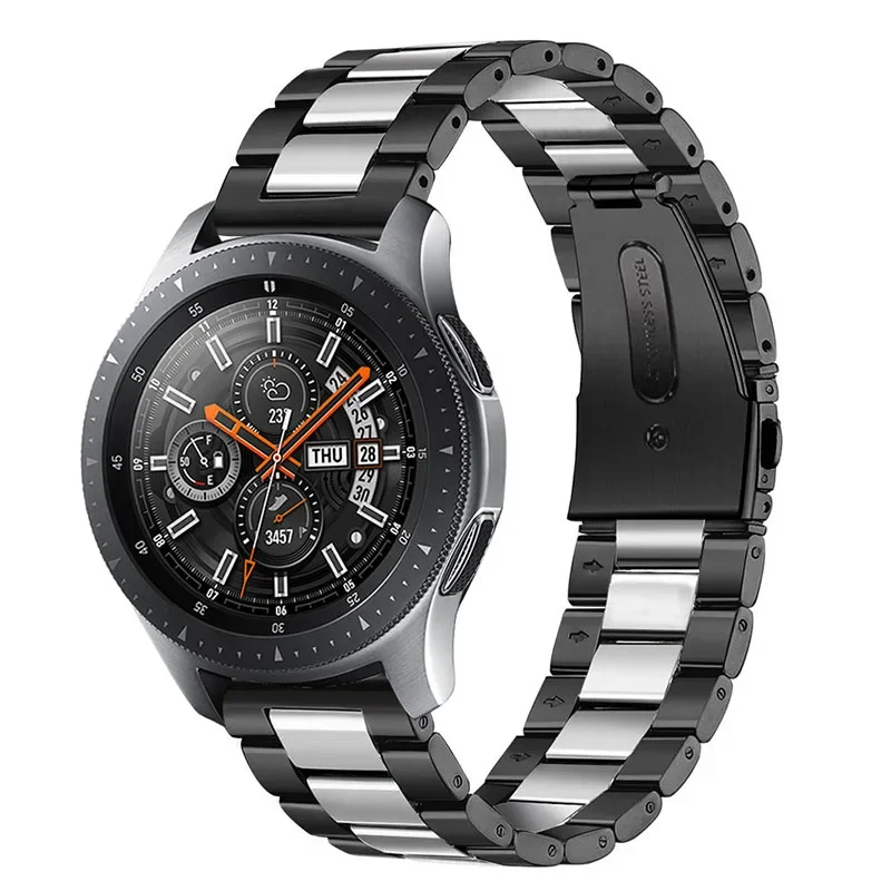 Universal Stainless Steel Watch Strap – Adjustable 18-24mm Width