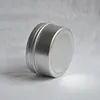 200pcs 80g Empty Aluminum Tin Jar With Clear Window Lid Round Nail Candle Spice Face Cream Cans Container Jewlery Storage Pot 5