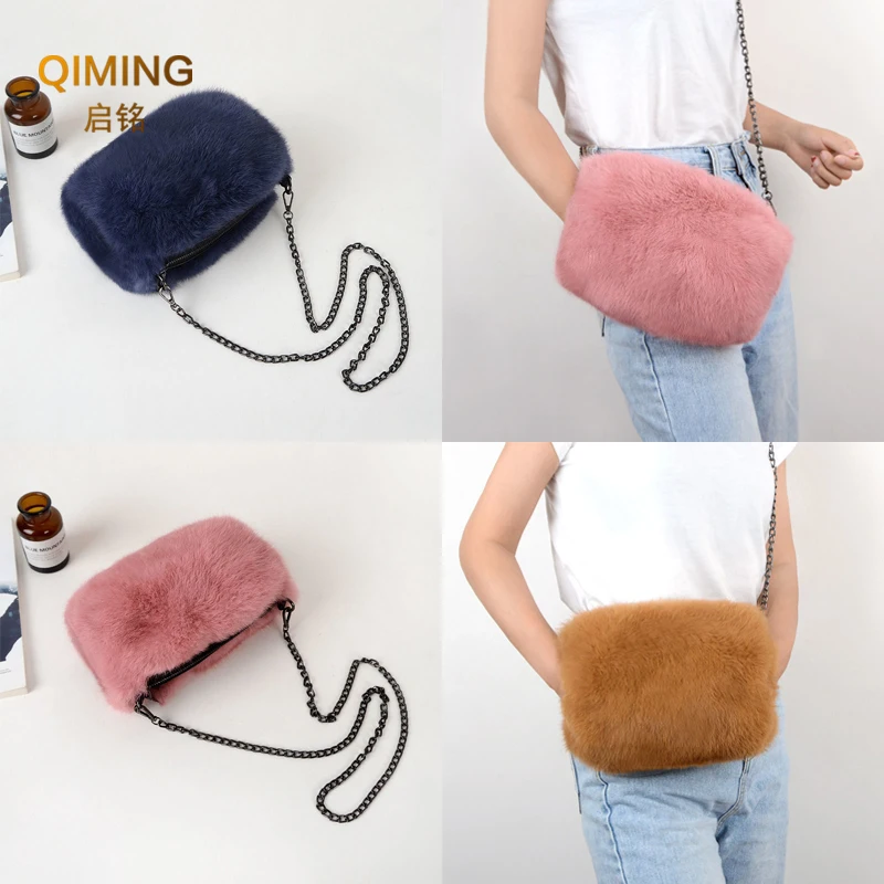 Girls Mini Faux Fur Cross Body Bag – Capelli New York