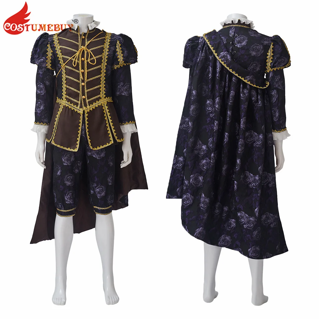 

Костюм мужской для косплея эпохи Возрождения Средневековья, Элизабет, костюм в викторианском стиле, верхняя накидка, брюки, наряды