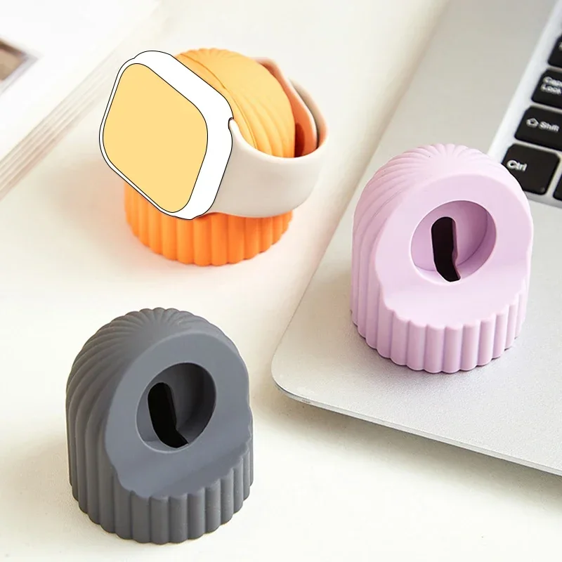 Silicone Watch Charger Stand For Apple Watch Series Ultra/8/7/6/SE/5/4/3/2 49 45 44 42mm 41 40 38mm Charging Station Dock Holder