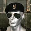 US Military Beret Army Soldier Group Hat Men Women Field Training Combat Tactical Caps  Uniform Accessories Woolen Hat Unisex 2