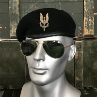 US Military Beret Army Soldier Group Hat Men Women Field Training Combat Tactical Caps  Uniform Accessories Woolen Hat Unisex 2