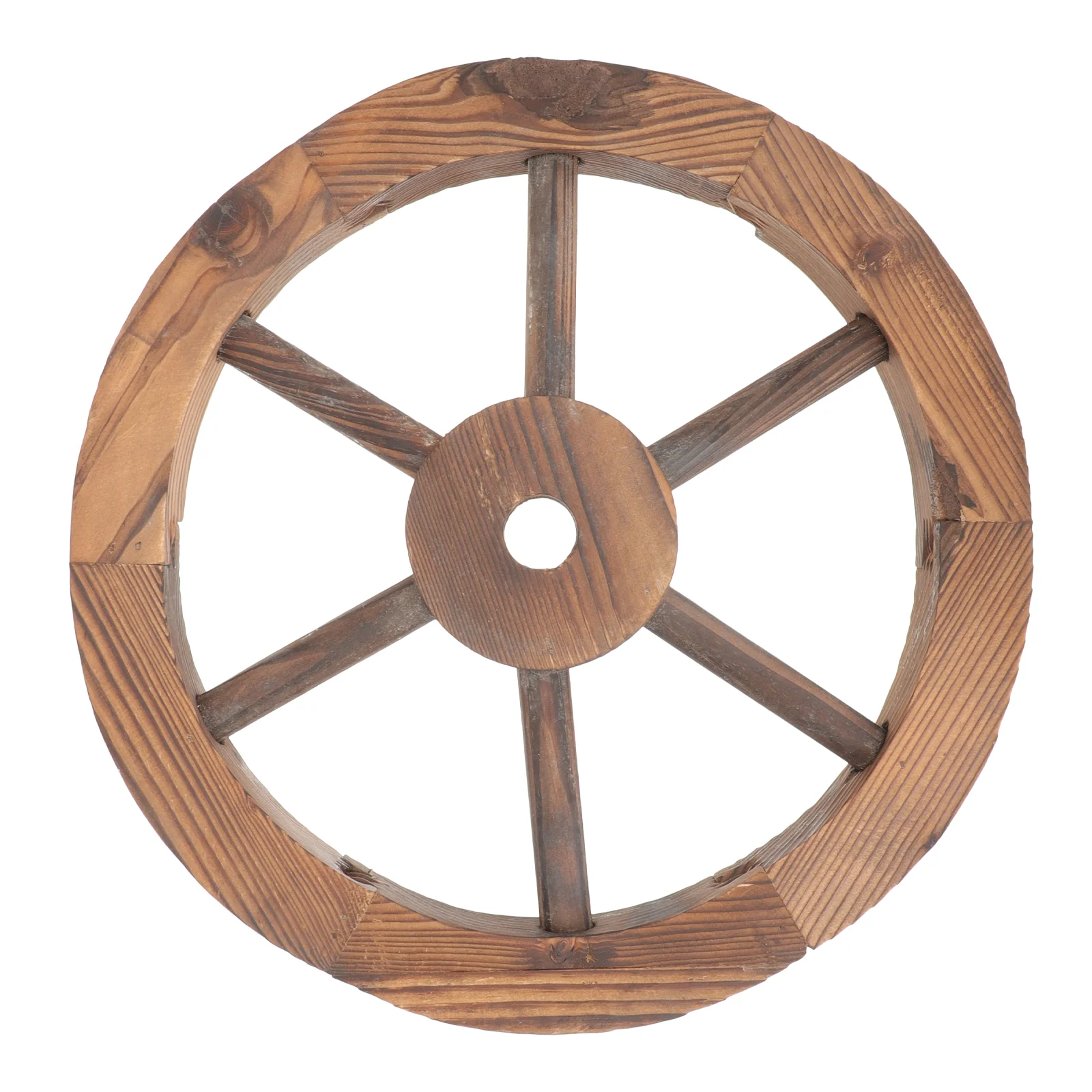 

Wheel Decoration Wall Ornament Wooden Decorative Hanging Housewarming Gift Vintage
