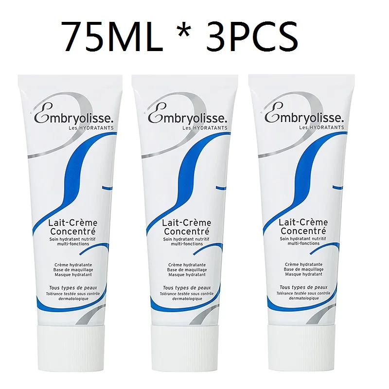 

3PCS Embryolisse Concentrated Lait Crème (Face Primer) Makeup Primer Nourishing Moisturiser For All Skin Types Skincare Cream