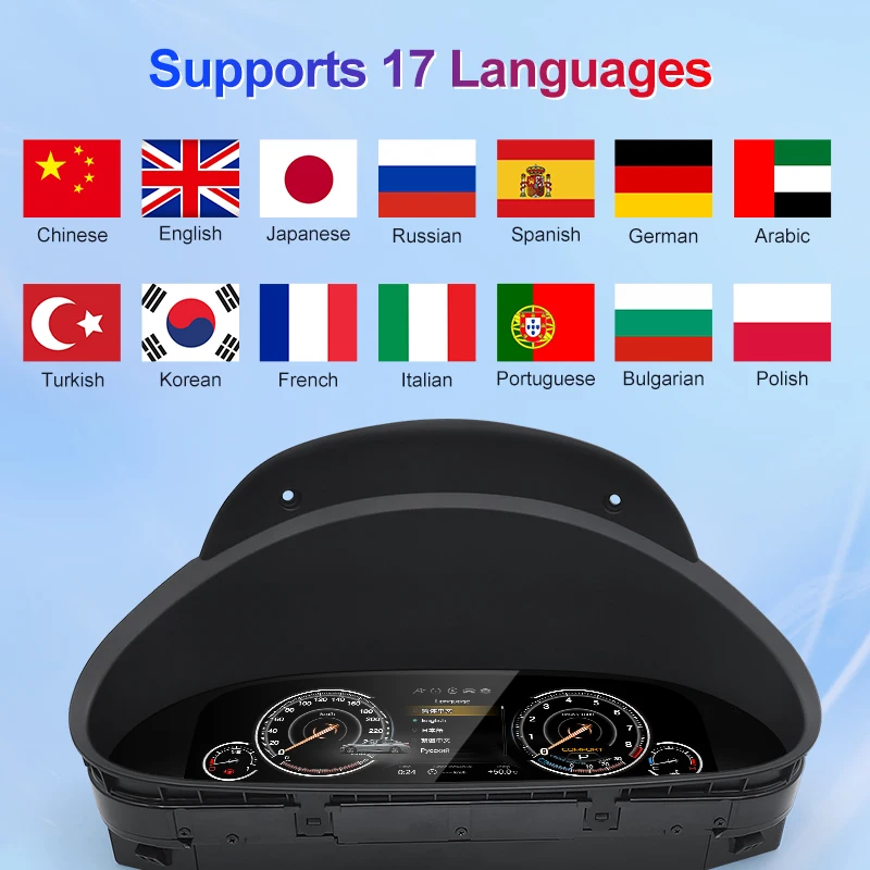 STWEI 2026 nuevo producto precio Facroy tablero de instrumentos LCD Digital para BMW Serie 3 M3 E46 Panel de grupo de instrumentos Cabina 6